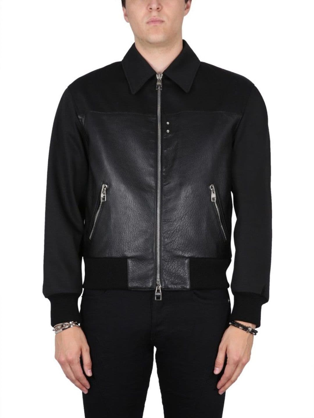 Alexander McQueen Black Shirt Collar Jackets - view 1
