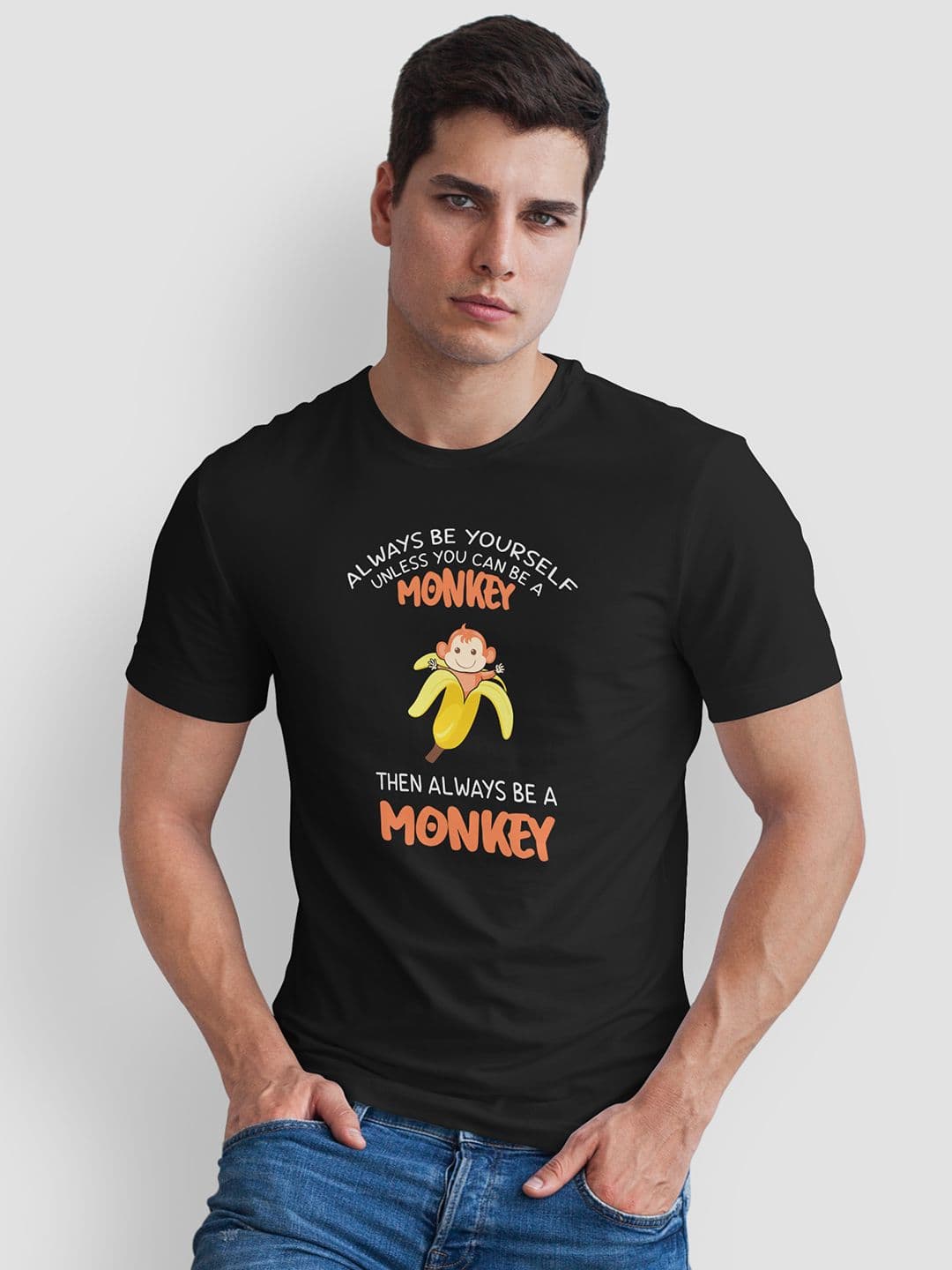 Seekbuylove Men Printed Bio Finish T-shirt - view 1