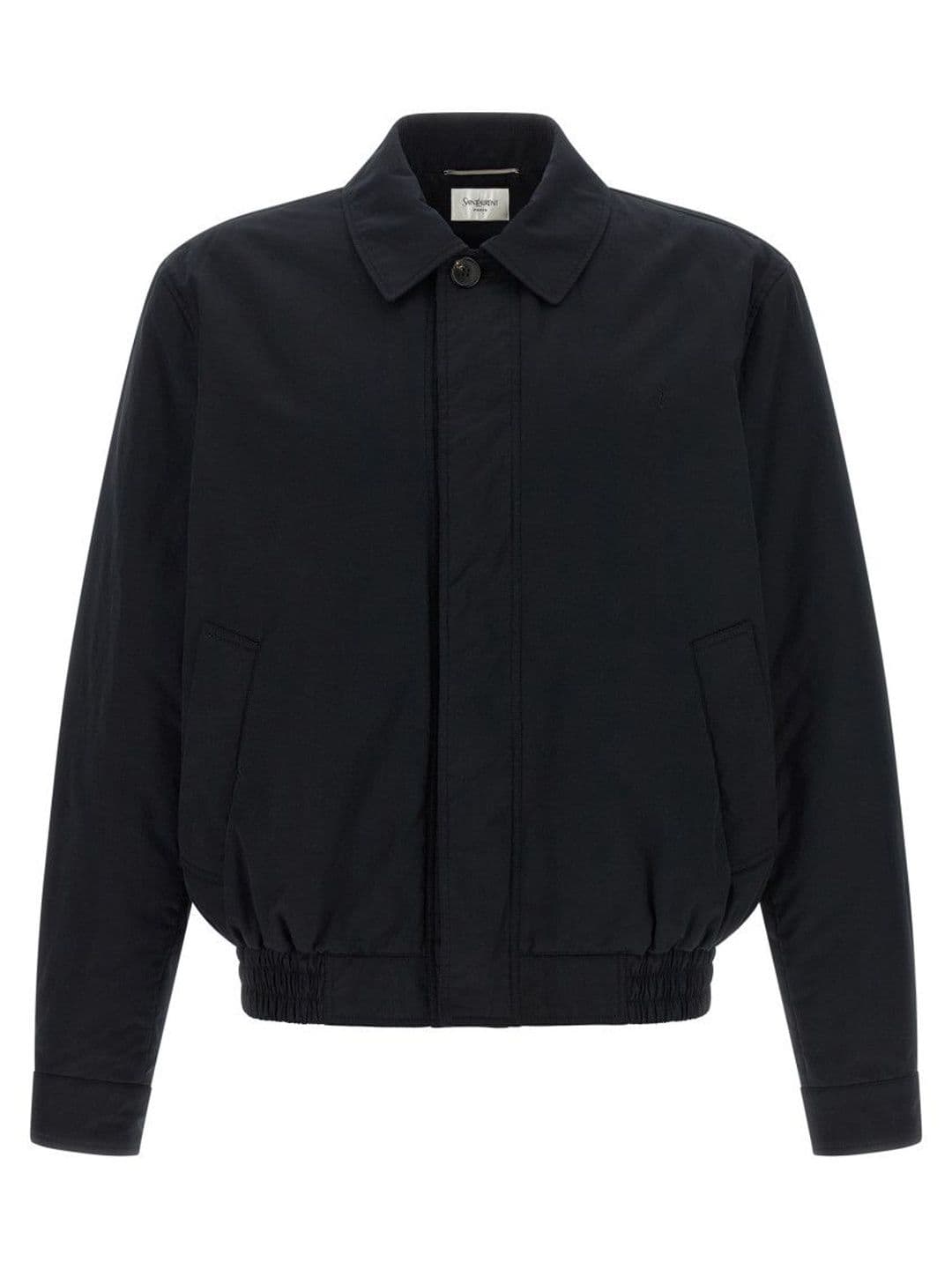 Saint Laurent Black Shirt Collar Jackets - view 1