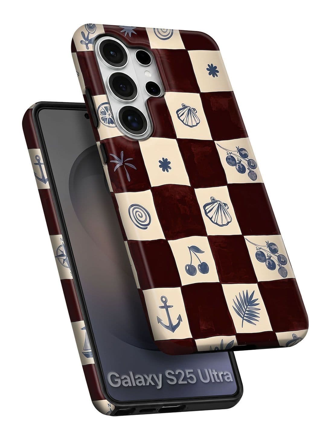 QRIOH Conversational Printed Samsung Galaxy S25 Ultra Back Case Mobile Accessories - view 1
