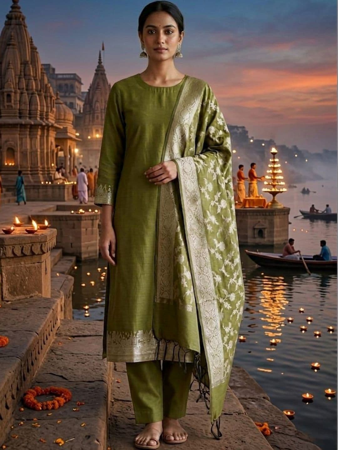 Shreemaa Creations Unstitched Dress Material - view 1