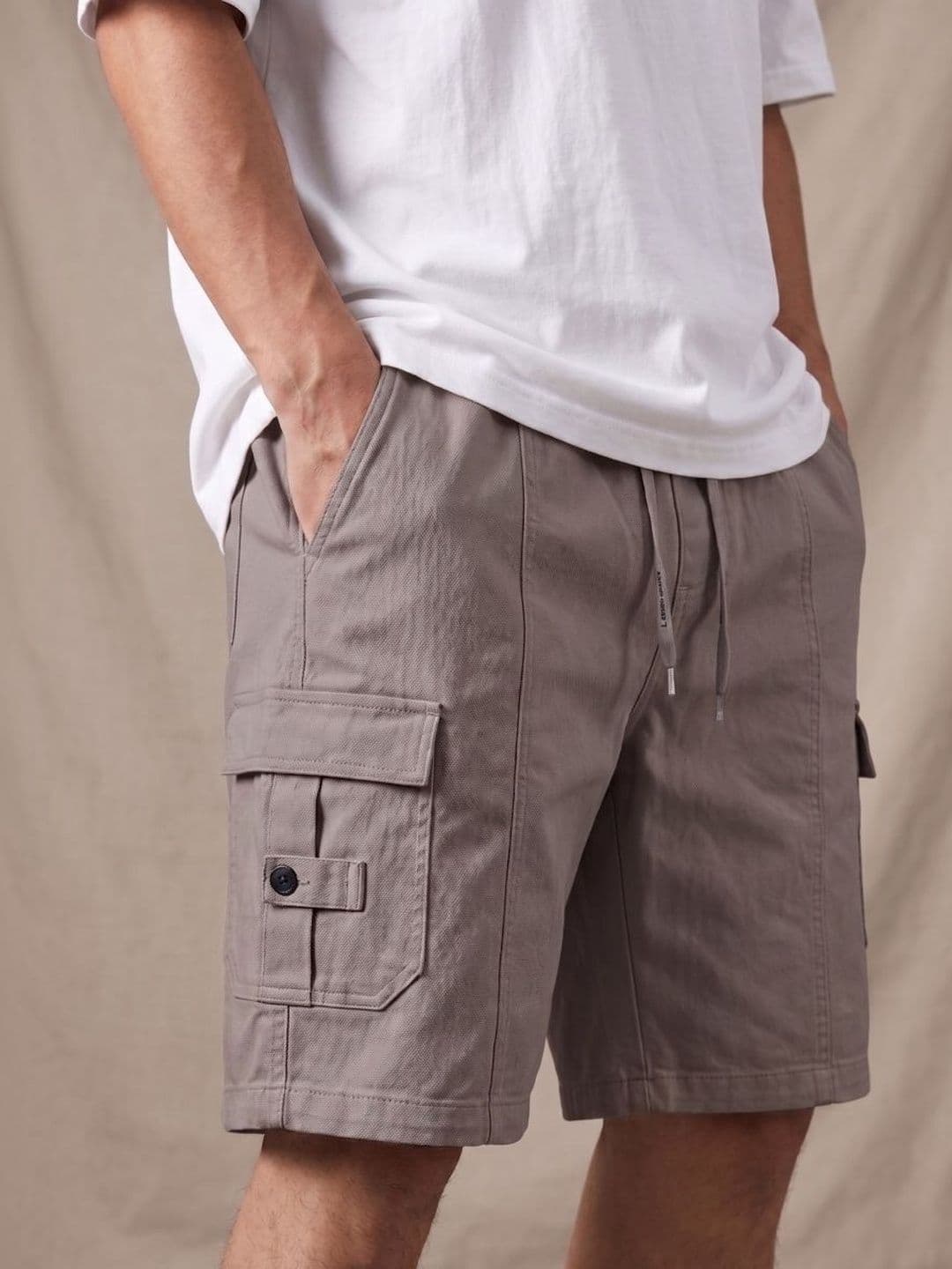 Mehrang Men Solid Mid Rise Regular Fit Shorts - view 1