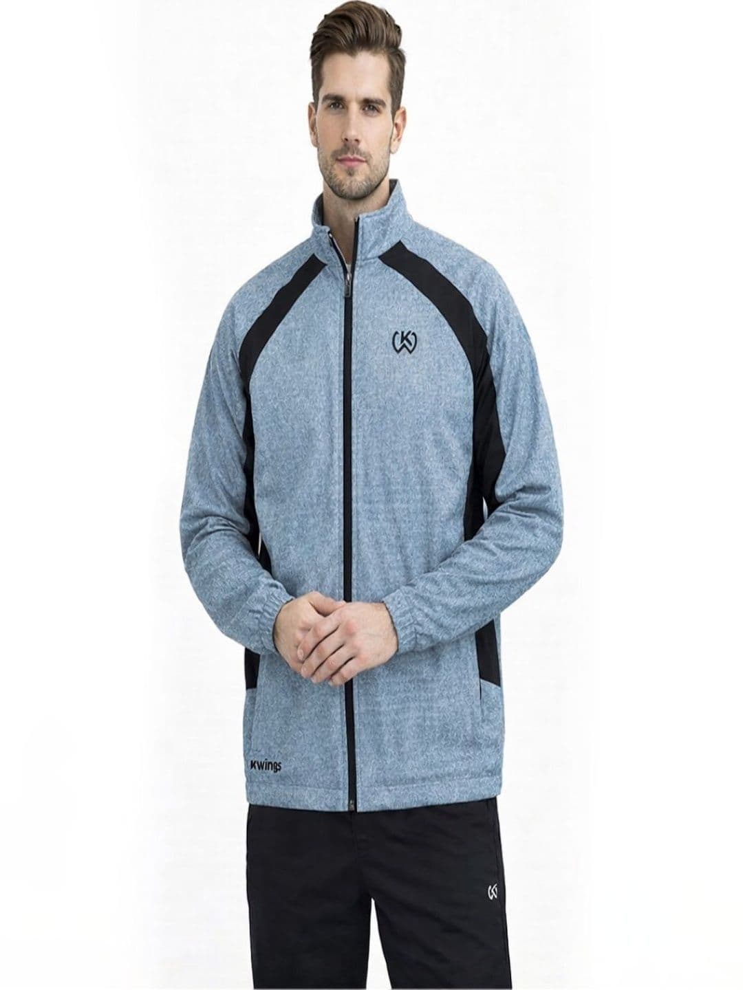 KWINGS Men Colourblocked Lightweight Sporty Jacket - view 1