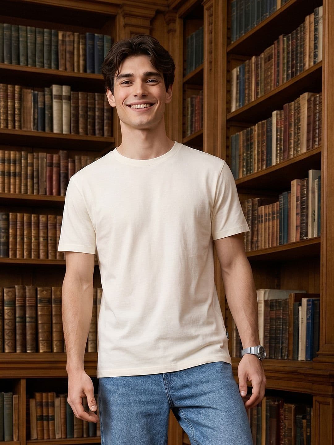 Aeropostale Brand Logo Printed Pure Cotton T-shirt - view 1