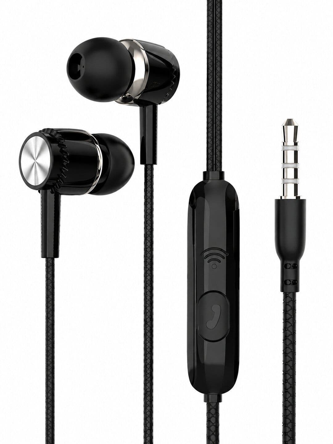 Zusix In-Ear Wired Earphones With HD Sound, Mic & 3.5mm Jack - view 1