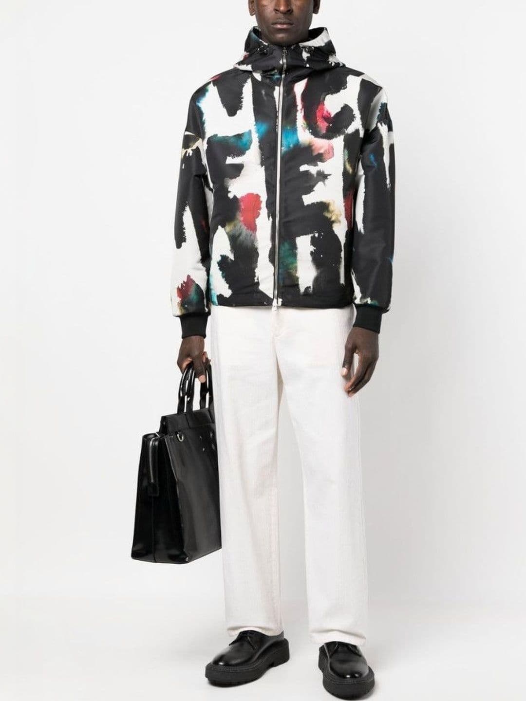 Alexander McQueen Multicolor Printed Jacket - view 1