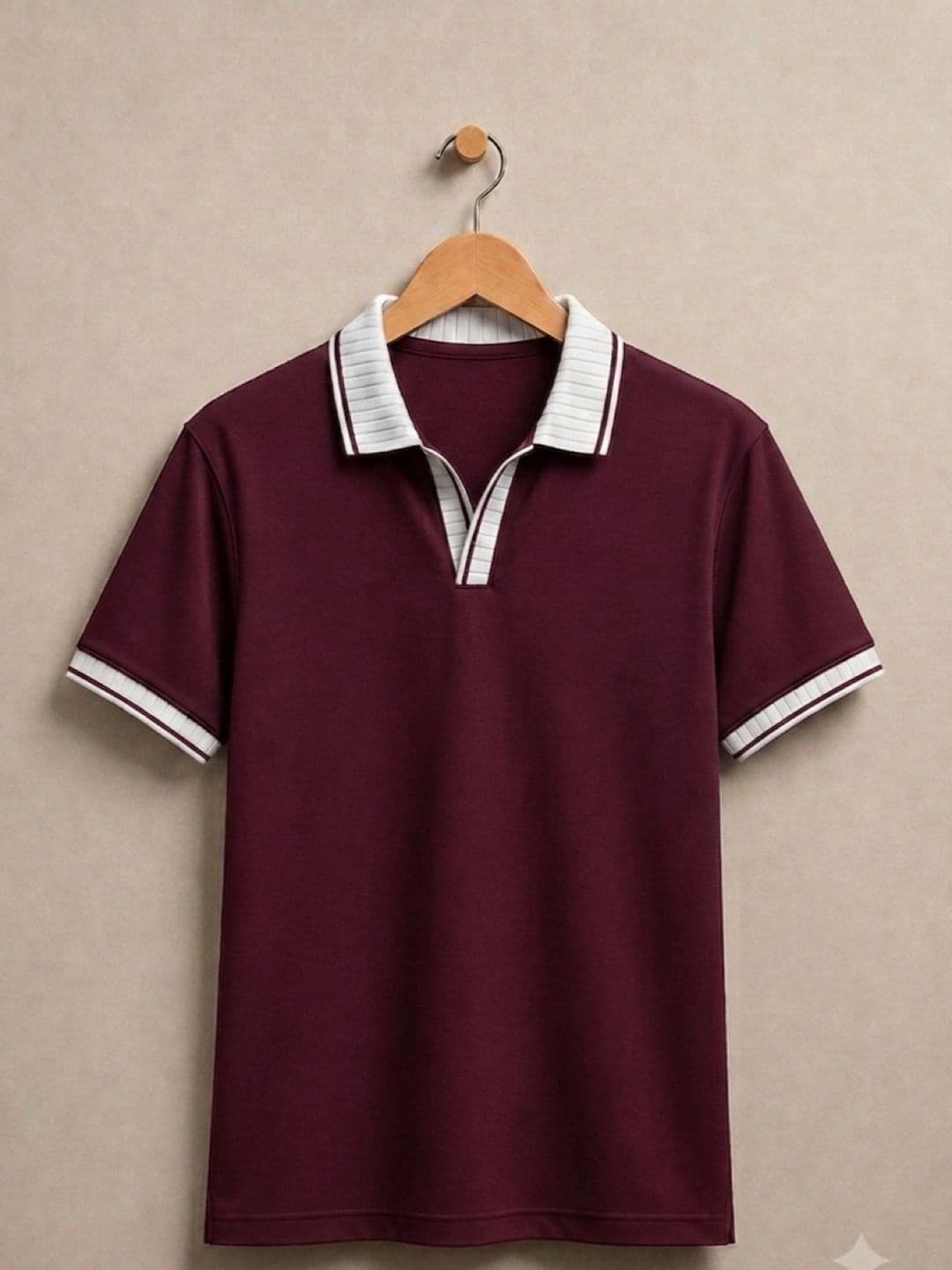 HERE&NOW Men Polo Collar T-shirt - view 1