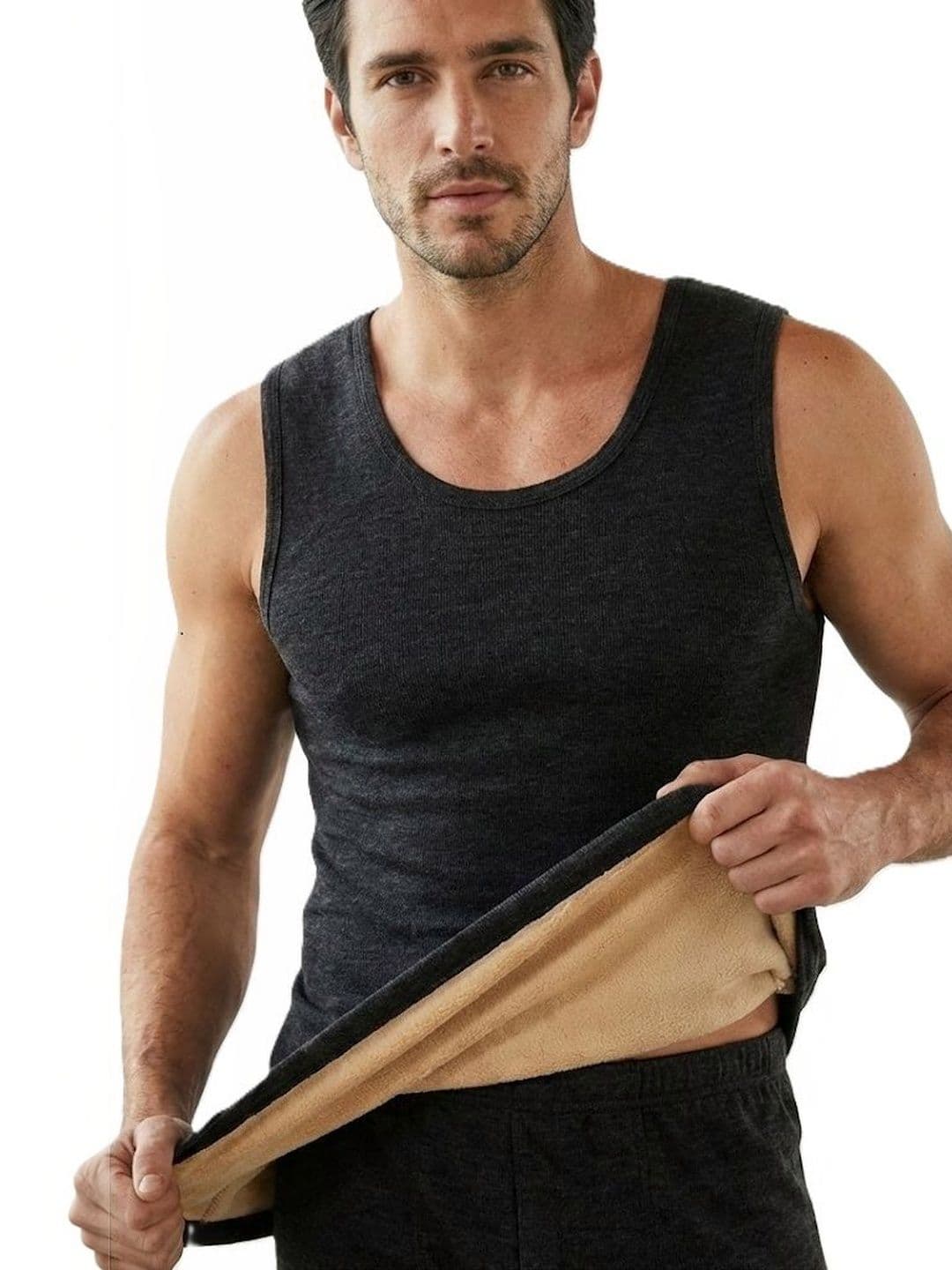 Alexvyan Round Neck Thermal Tops - view 1