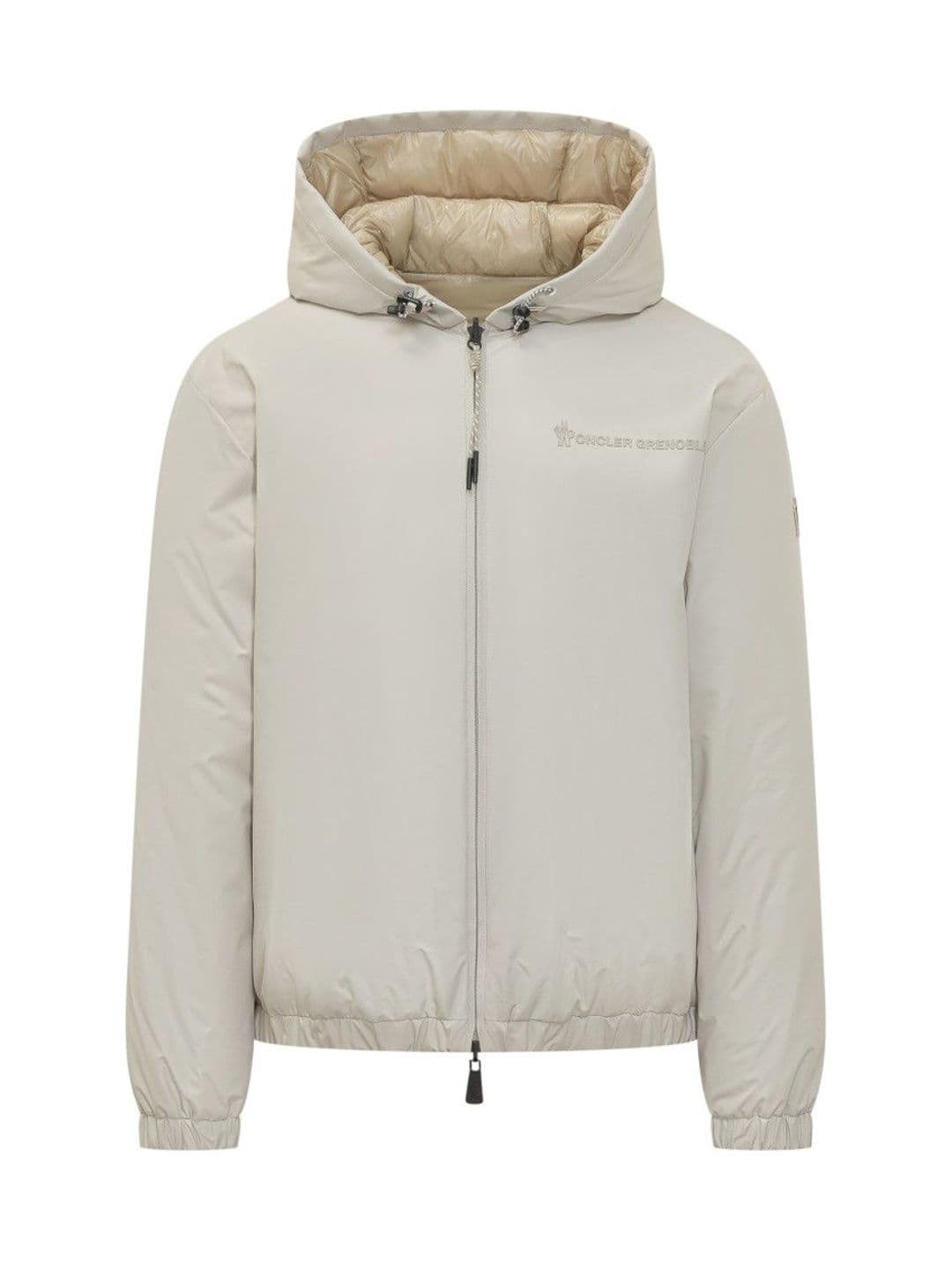 Moncler OffWhite Solid Hood Jacket - view 1