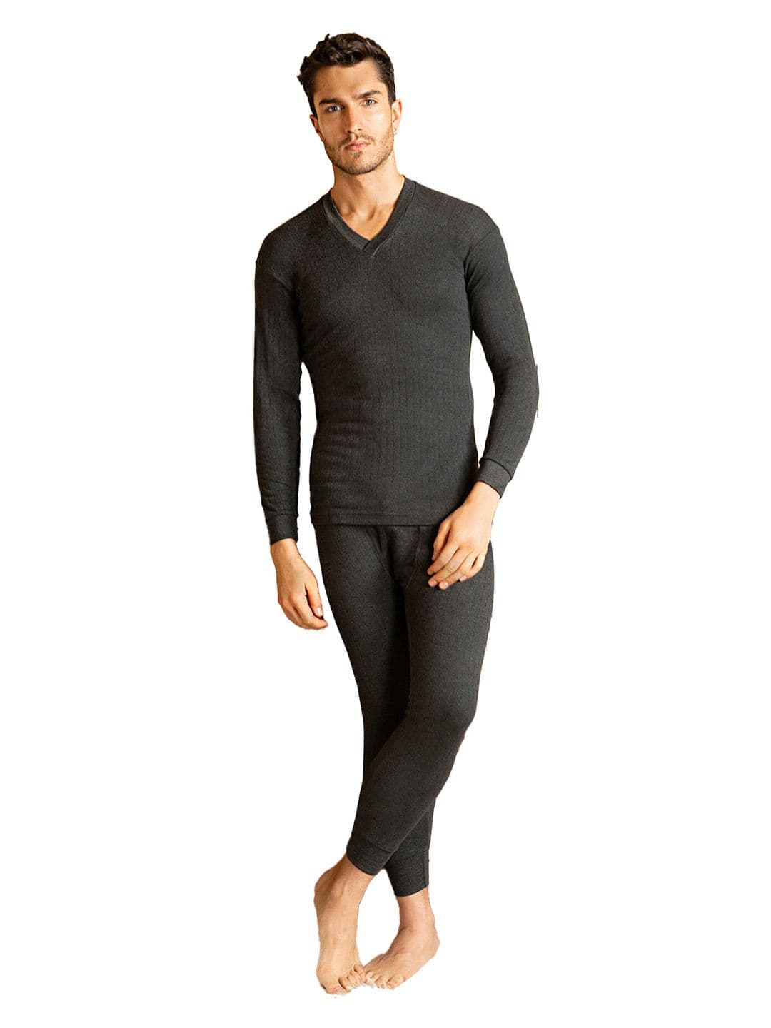 AMUL COMFY V Neck Thermal Set - view 1