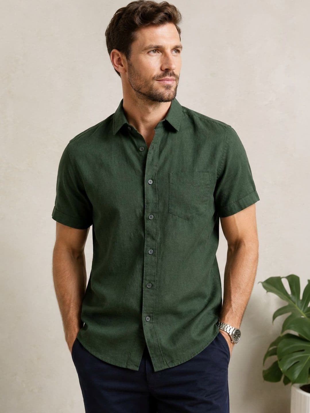 TERROFAB Men Classic Casual Shirt - view 1