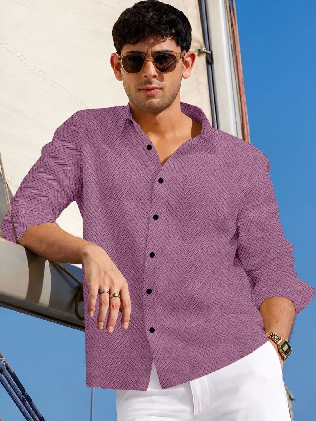 RINK ENTERPRISE Men Comfort Casual Shirt - view 1