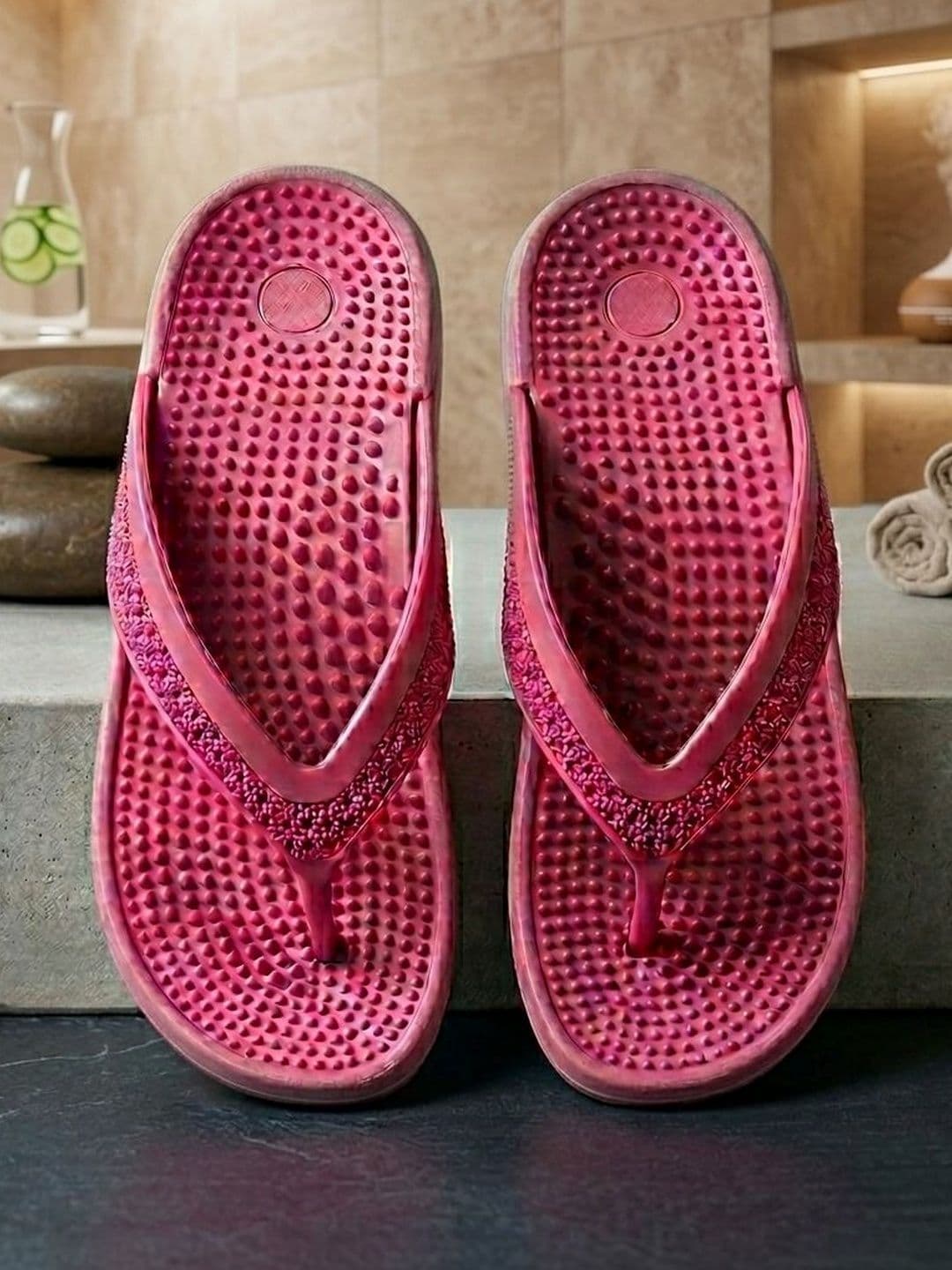 ABN Women Embellished Thong Flip-Flops - view 1