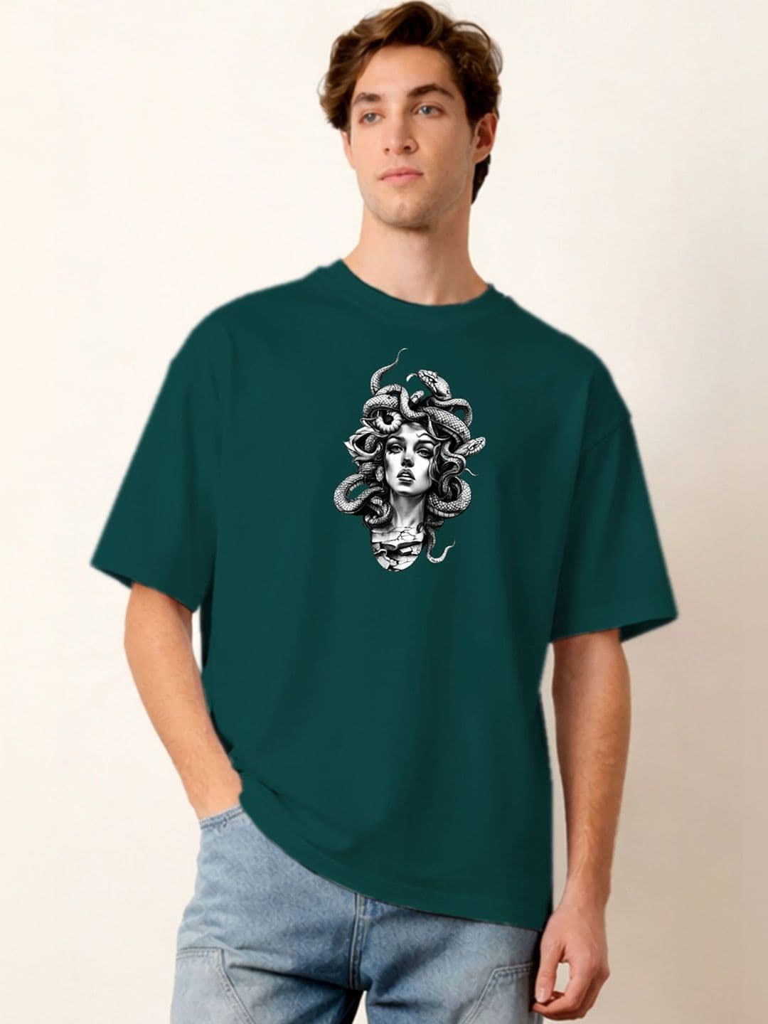 TOGS & TERRE Men Printed Organic Cotton Blend T-shirt - view 1