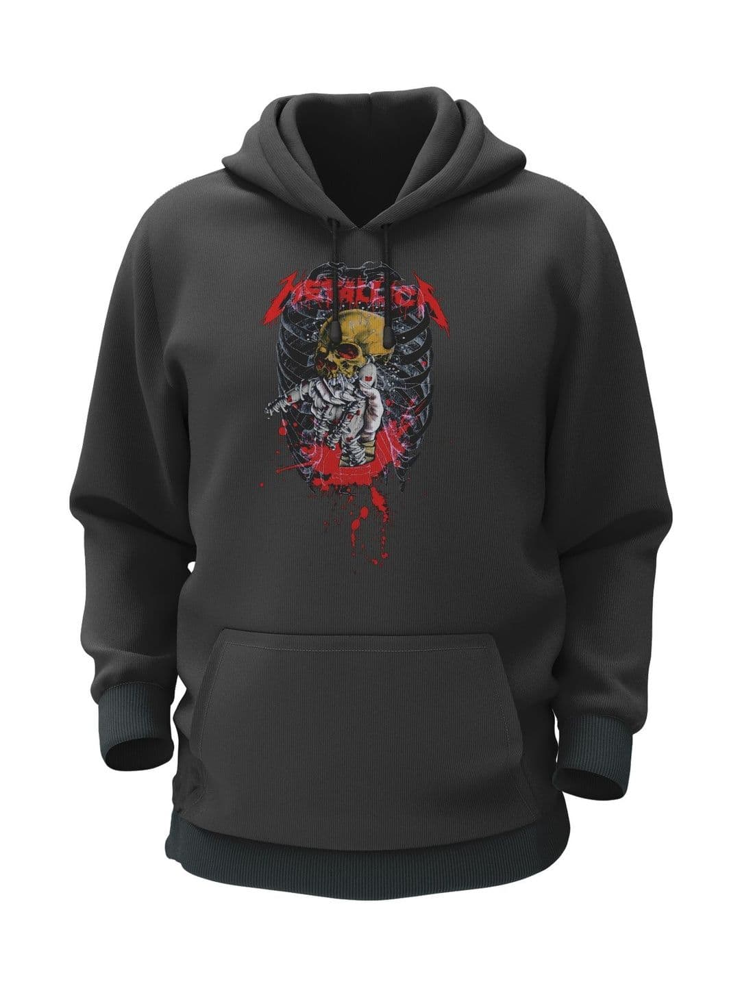 THE PRINT PLATTER Men Printed Hooded Sweatshirt - view 1