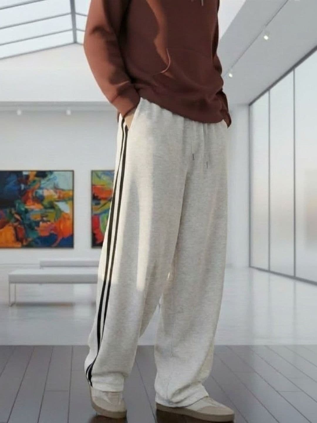 Narsingha Dreams Men Baggy Track Pants - view 1
