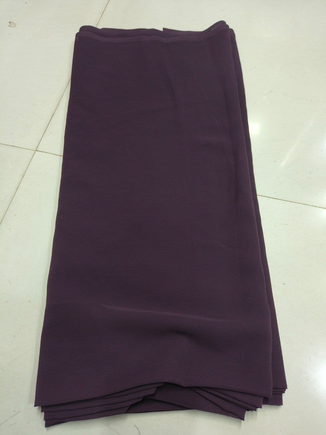 S R CREATION Silk Georgette Unstitched Dress Material - view 1