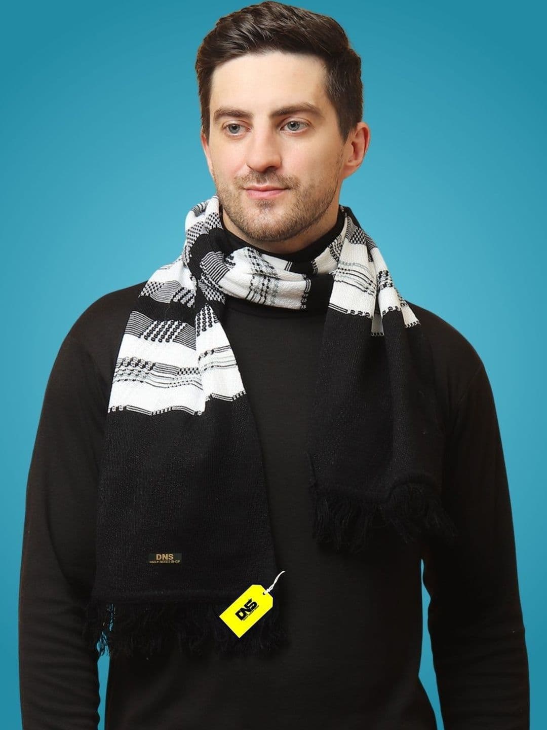 Daily Needs Shop Men Striped Merino Wool Mufflers - view 1