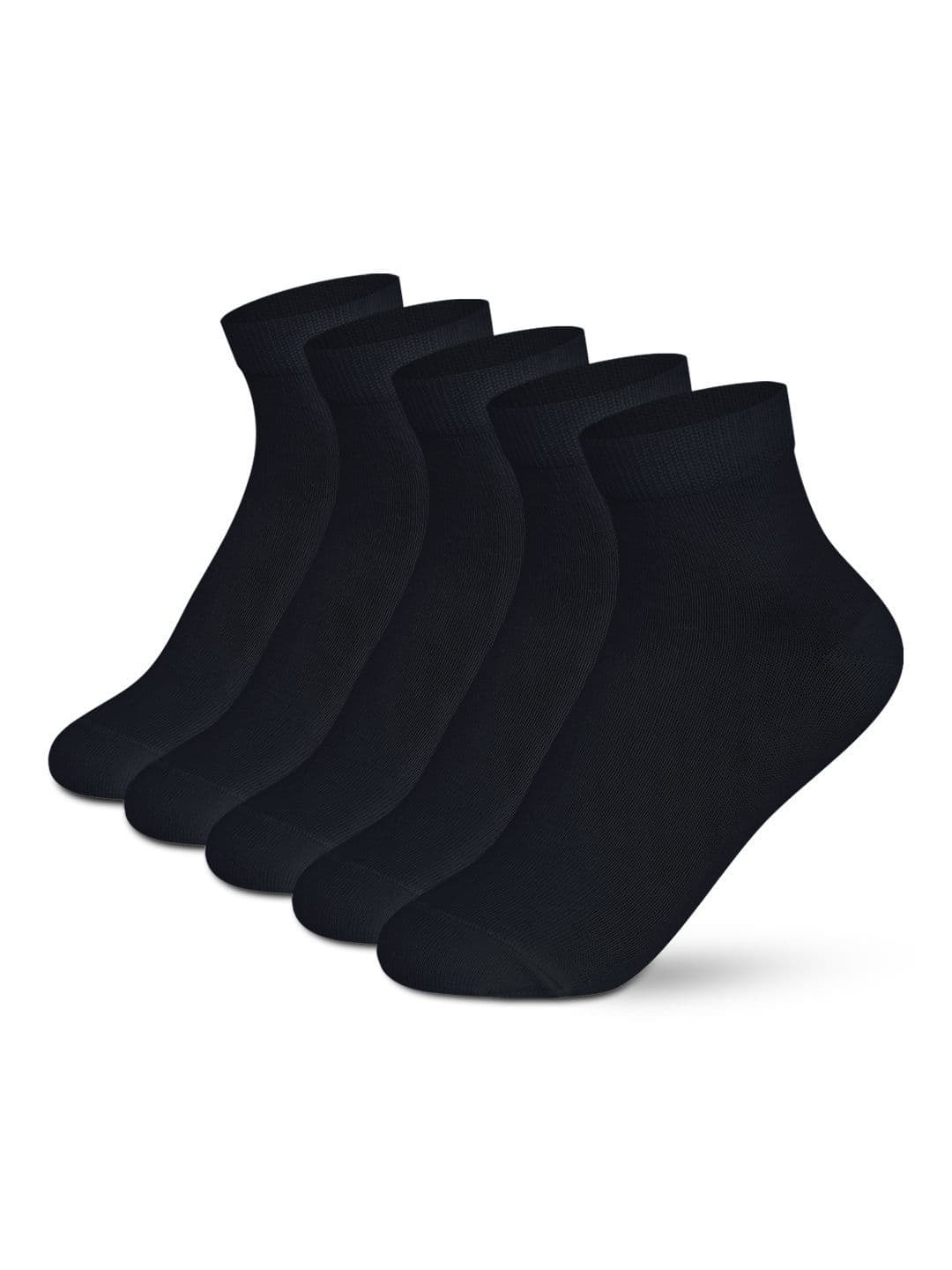 Supersox Pack of 5 Kids Combed Cotton Ankle Length School Uniform Socks - view 1
