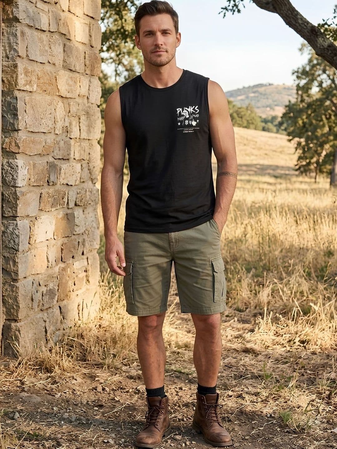 Looks United Printed Tank - view 1