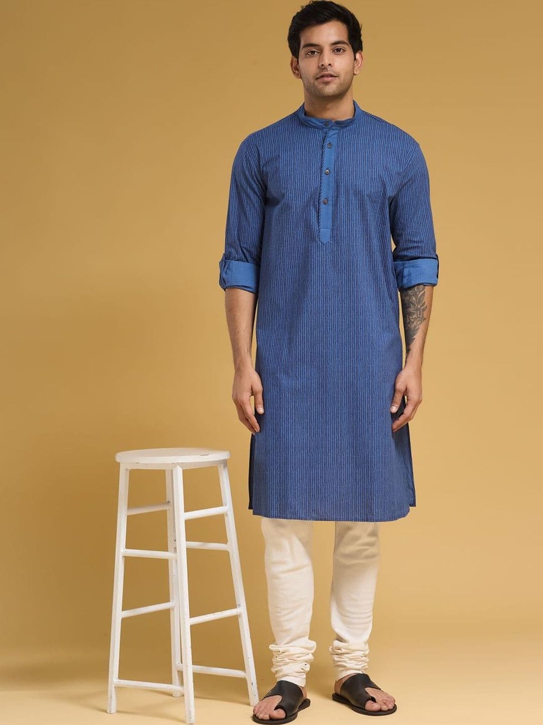 Fabindia Men Printed Kurta - view 1