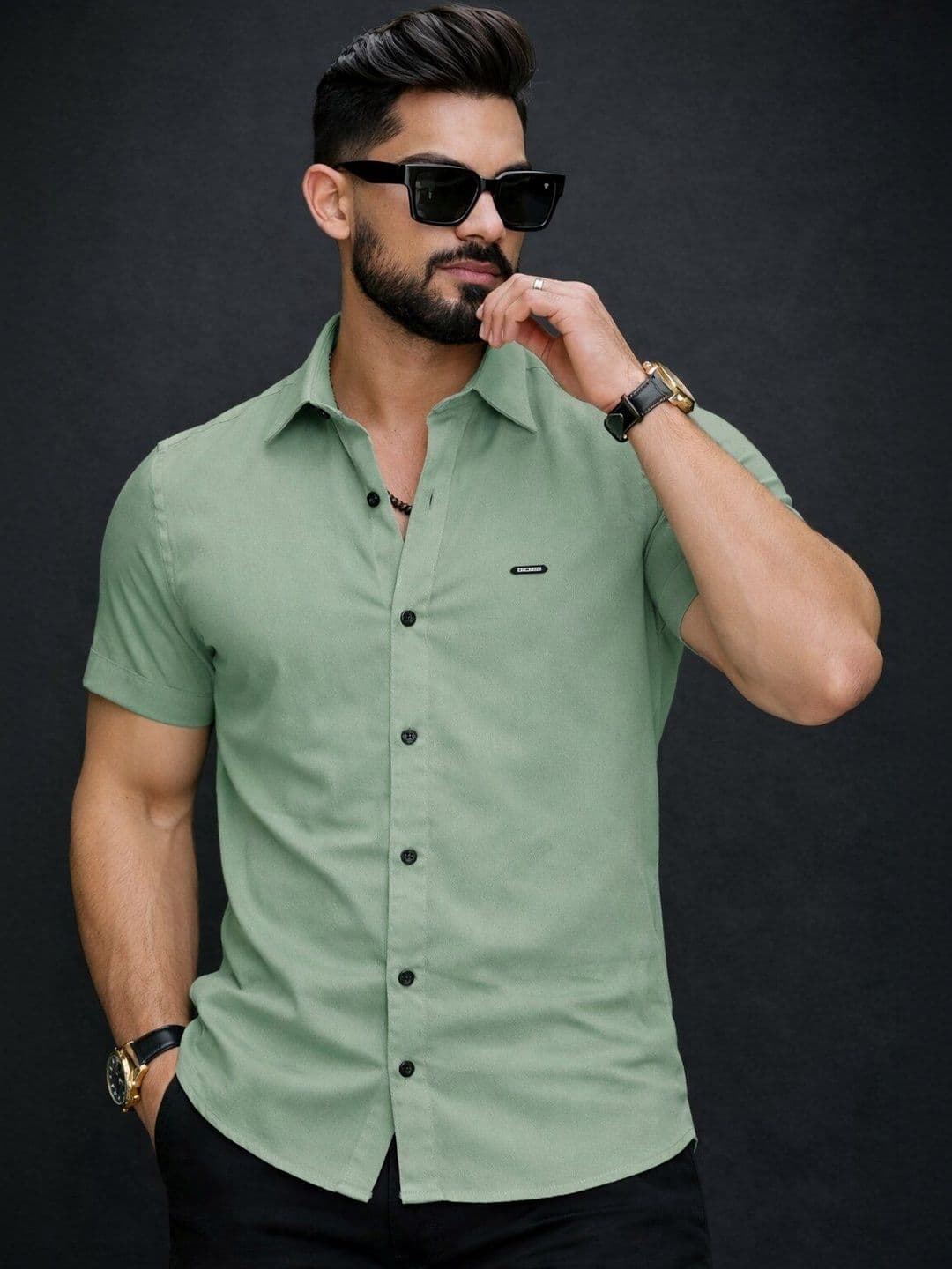 Kook N Keech Men Polo Collar T-shirt - view 1