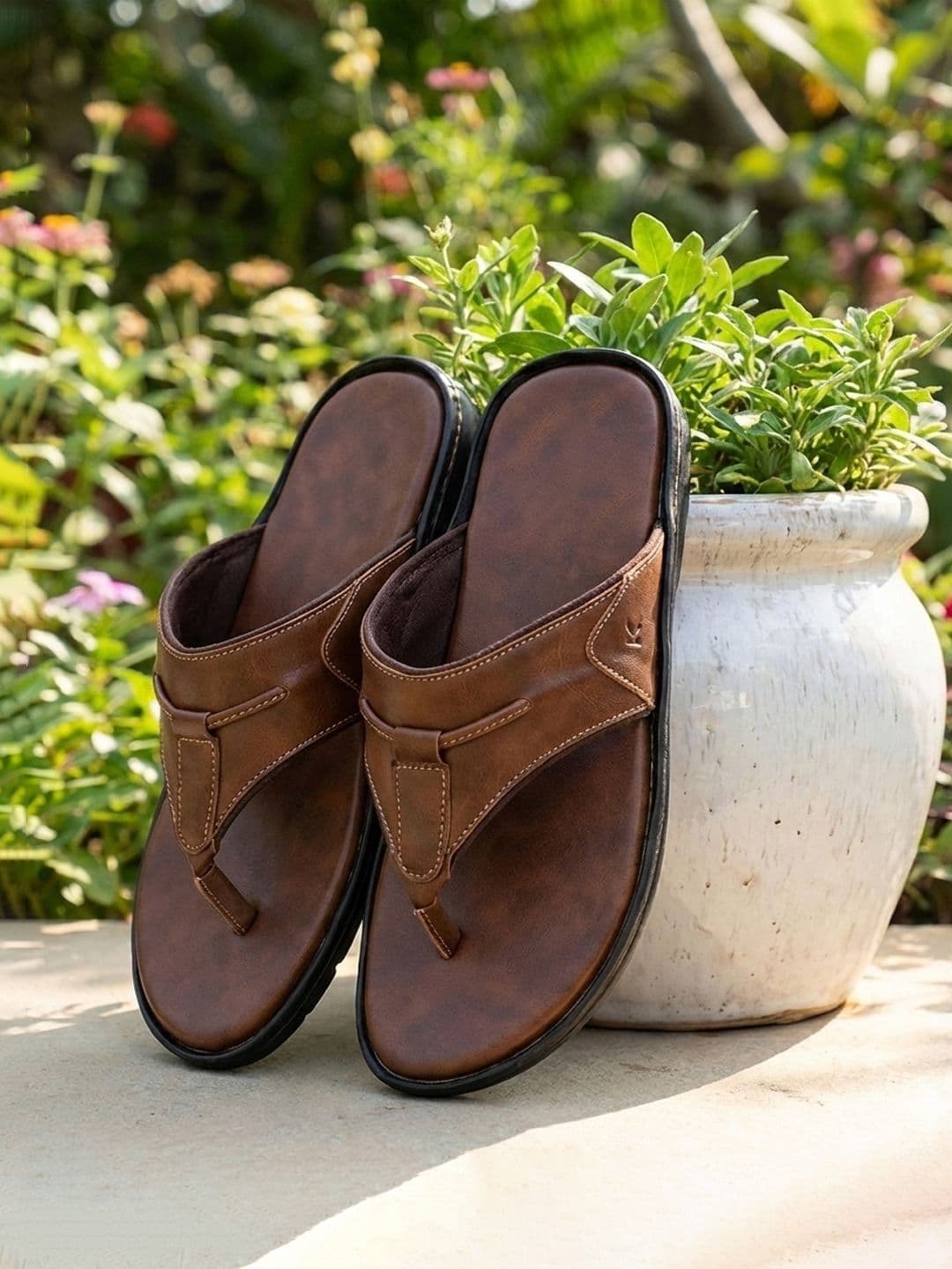 Khadims Men Thong Flip-Flops - view 1