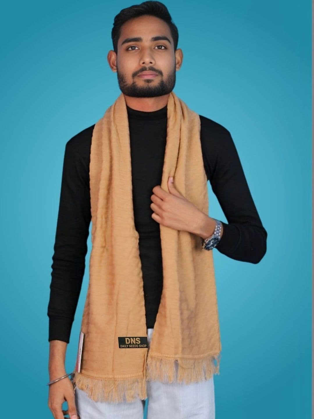 Daily Needs Shop Men Merino Wool Mufflers - view 1