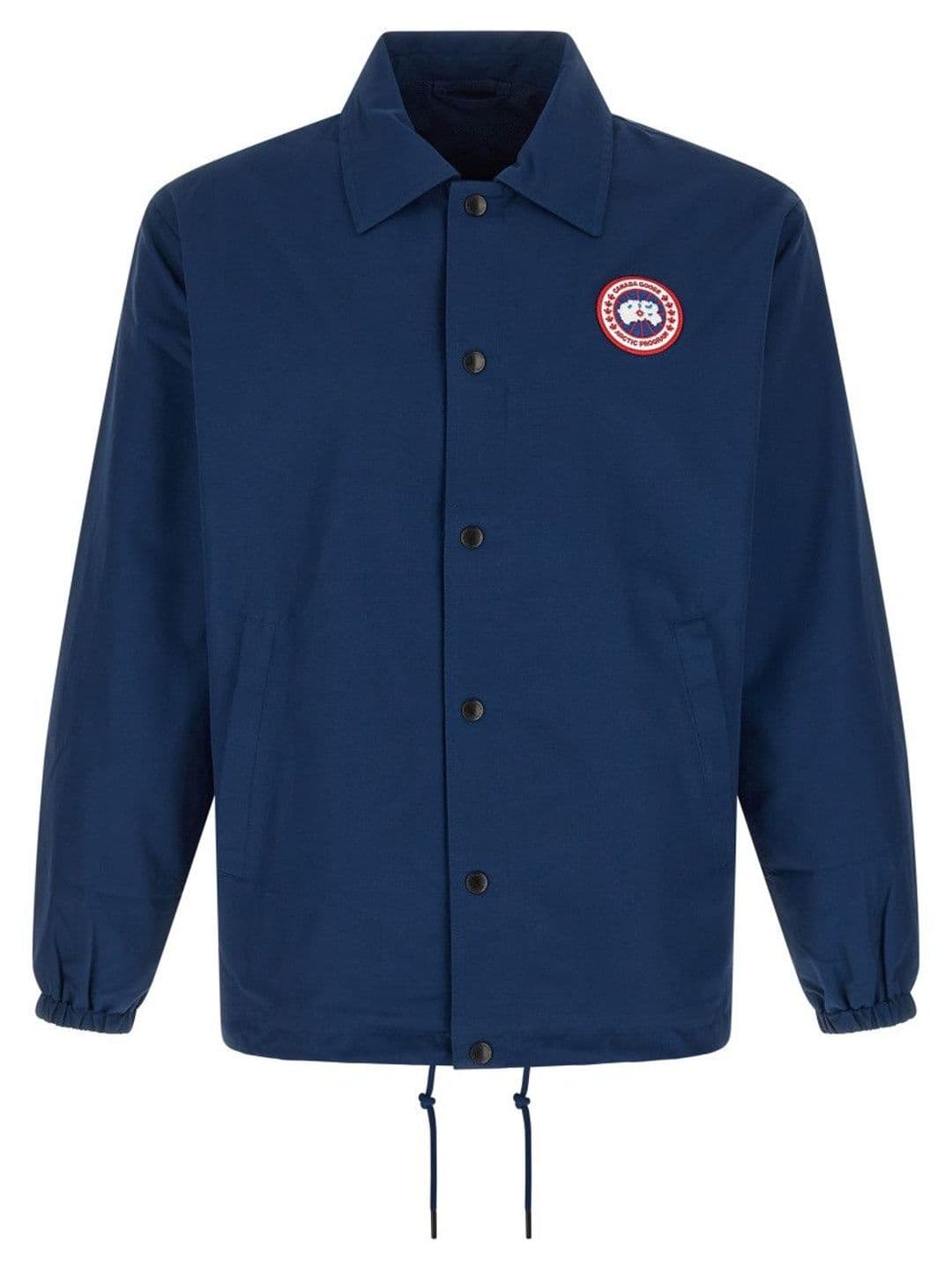 Canada Goose Blue Shirt Collar Jackets - view 1