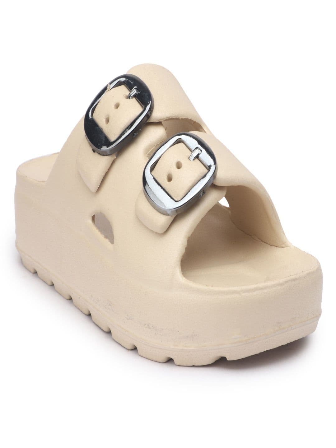 FIVEFEB Women Slip-On Flip Flops - view 1