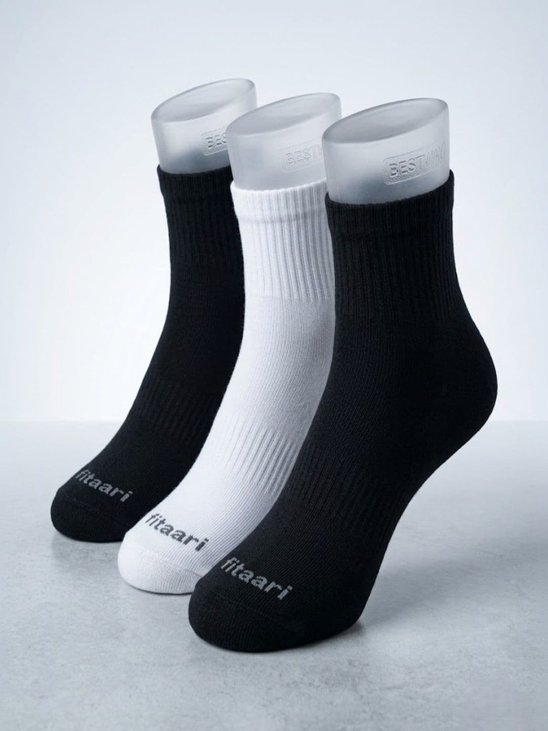 FITAARI Men Pack of 3 Above Ankle Socks - view 1