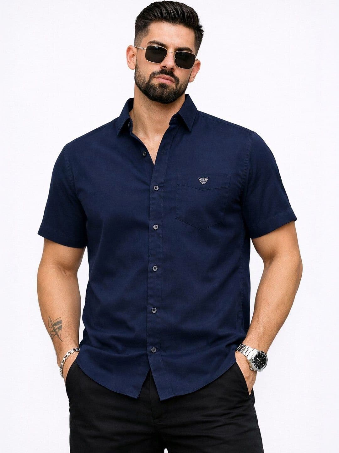 Kook N Keech Men Polo Collar Pockets T-shirt - view 1