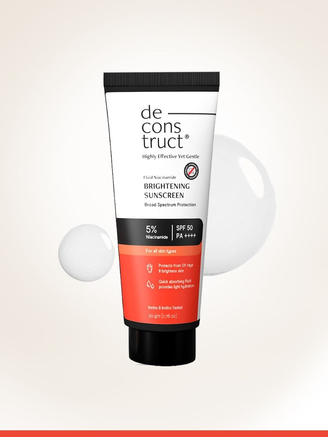 Deconstruct Fluid Brightening Sunscreen SPF 50 With 5% Niacinamide - view 1