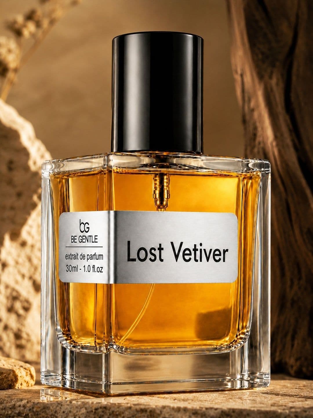 BE GENTLE Men Lost Vetiver Long Lasting Eau De Parfum- 30 ml - view 1