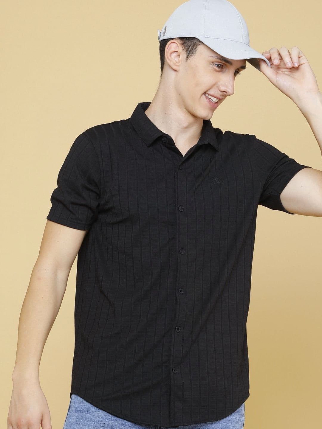 V-Mart Men Slim Fit Casual Shirt - view 1
