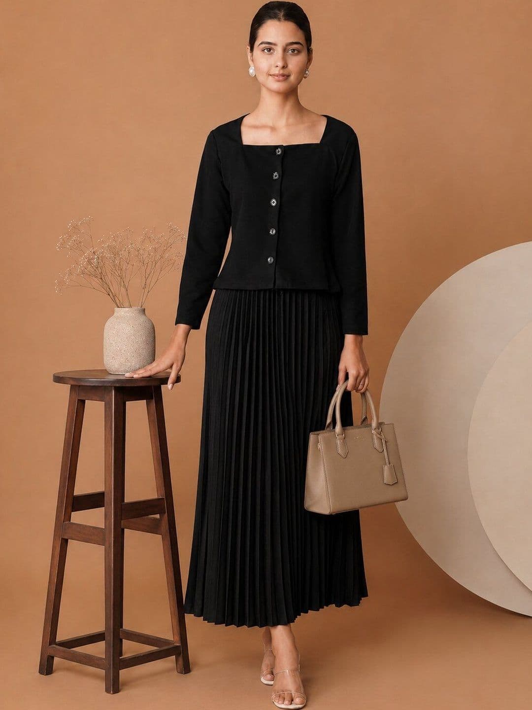Chemistry Solid Top with Skirt - view 1