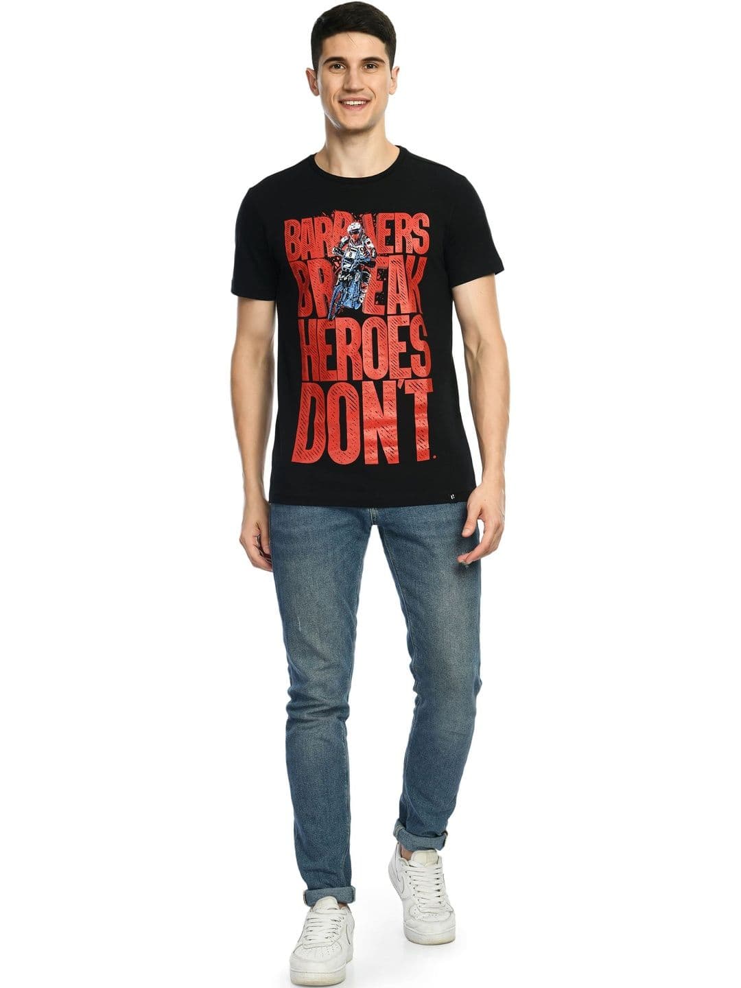 Hero MotoCorp Men Printed T-shirt - view 1
