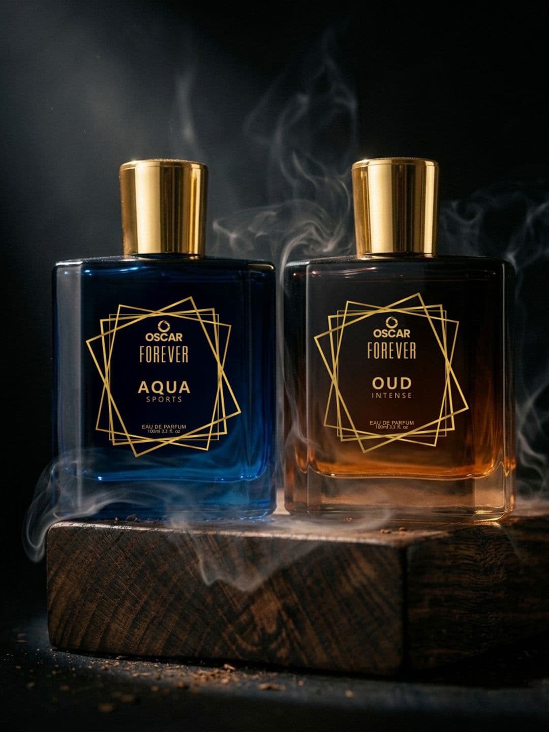 OSCAR Forever Set of Oud Intense & Aqua Sports Long Lasting Eau De Parfum - 100 ml each - view 1