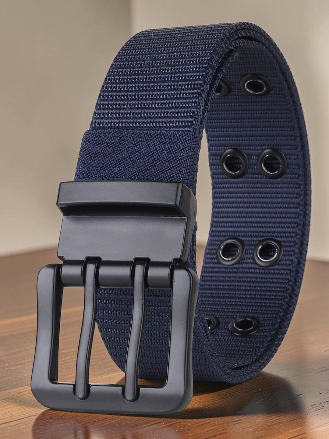 Roadster Men Textured Belt - view 1