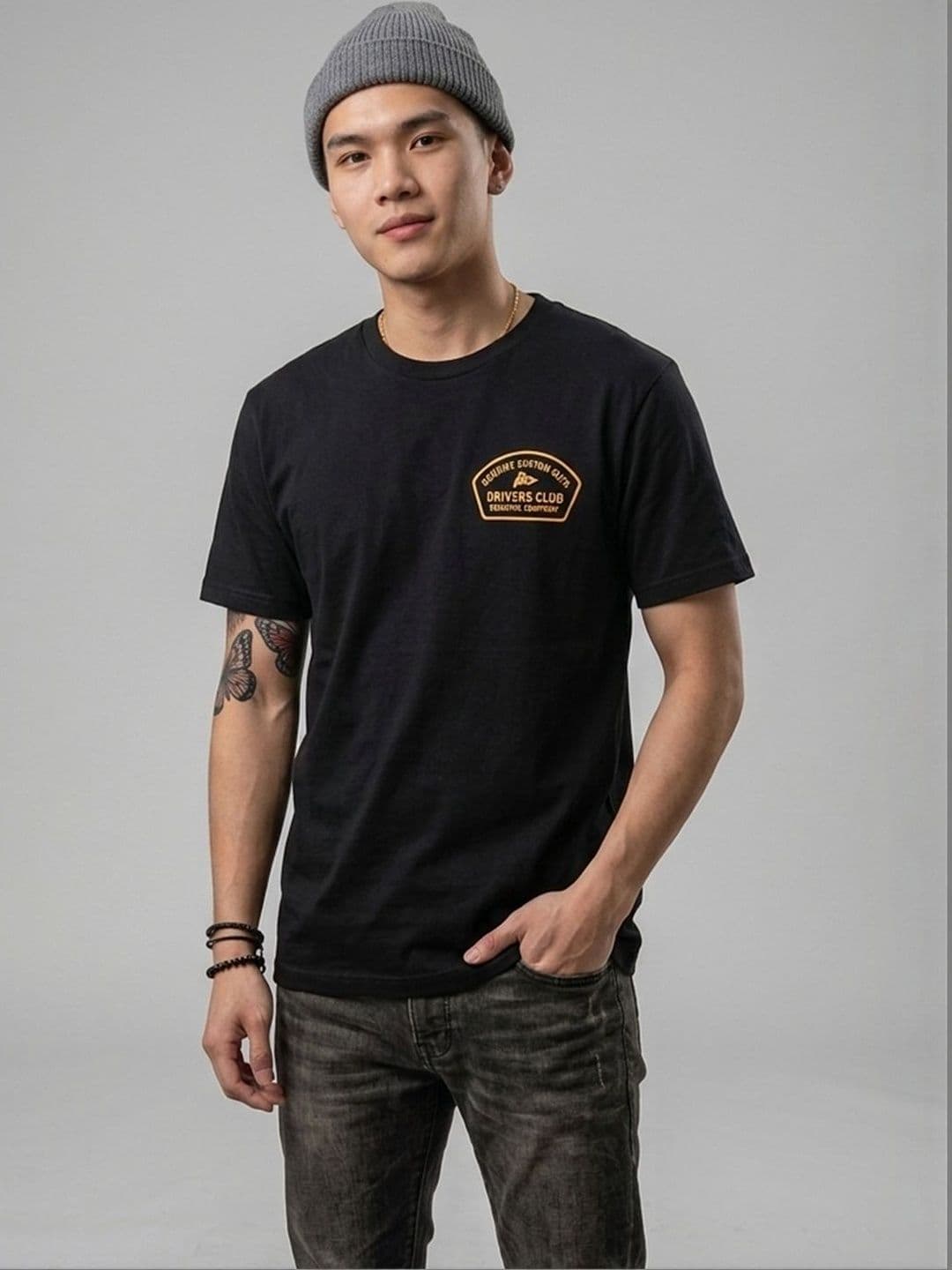 HERE&NOW Men Typography Printed T-shirt - view 1