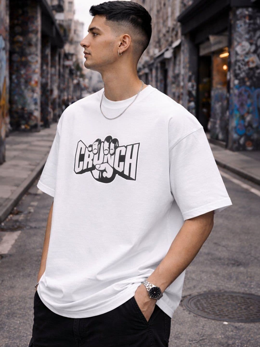 HASTEN Men Printed T-shirt - view 1