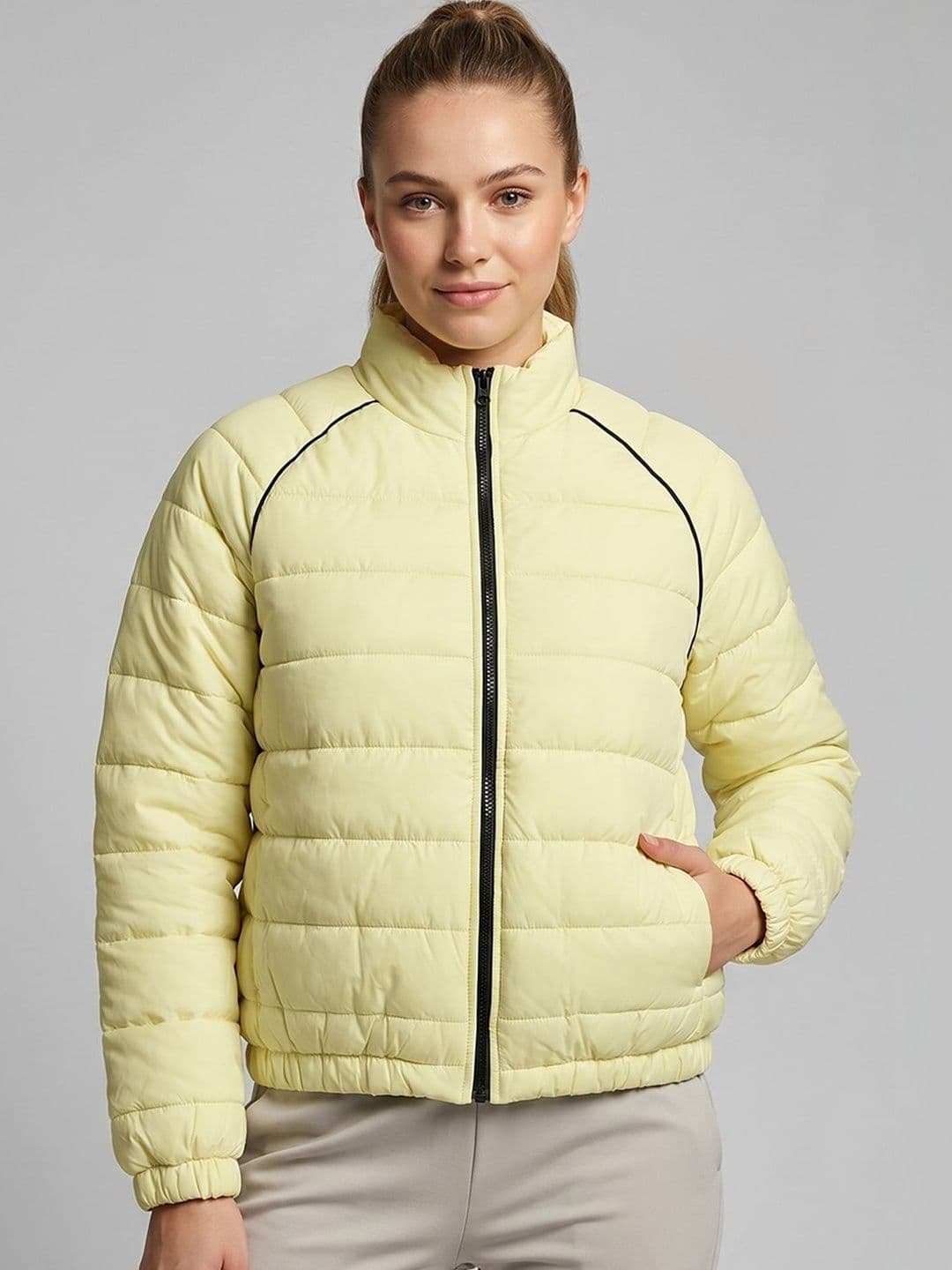 HRX by Hrithik Roshan Women Stand Collar Puffer Jacket - view 1