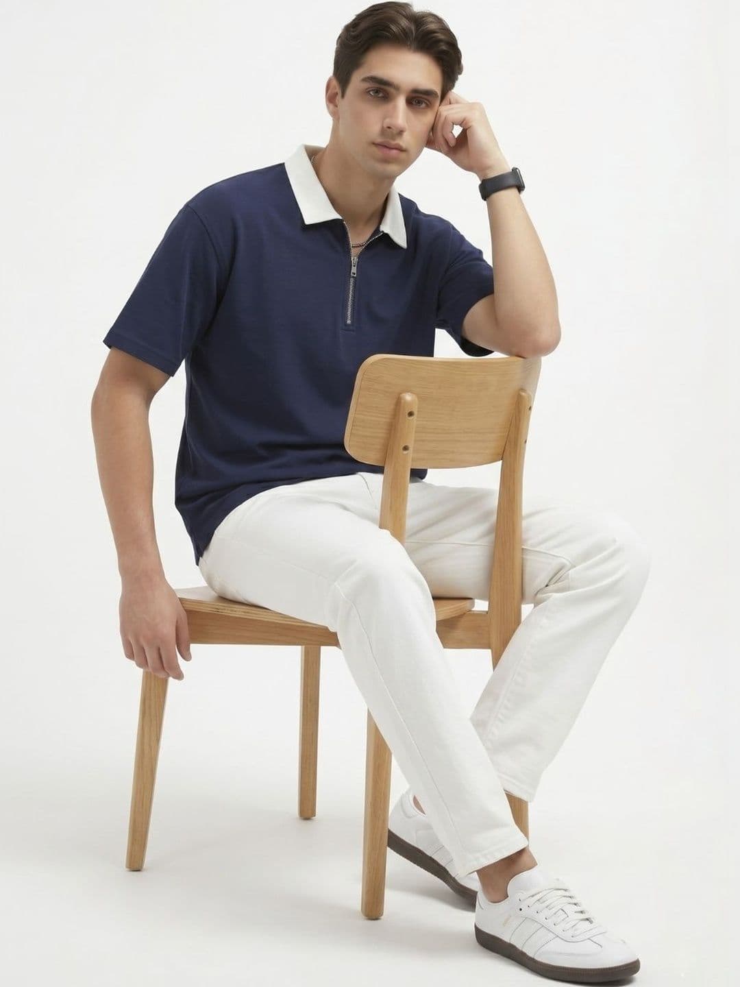Moda Rapido Men Polo Collar T-shirt - view 1
