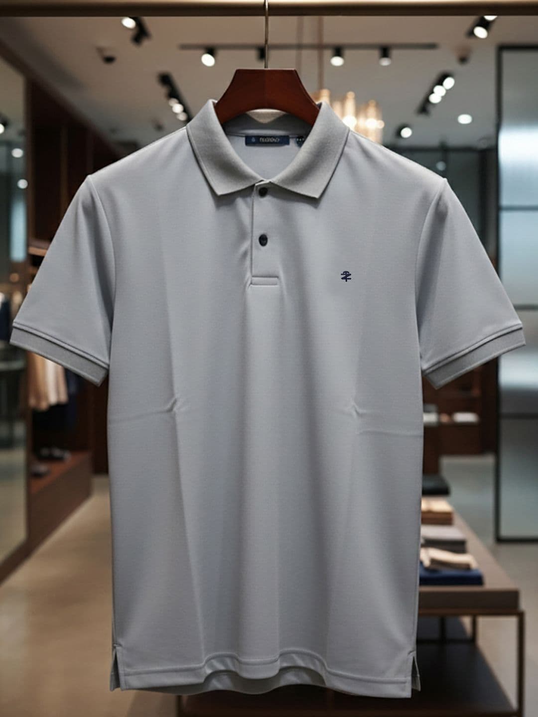Moda Rapido Men Brand Logo Polo Collar T-shirt - view 1