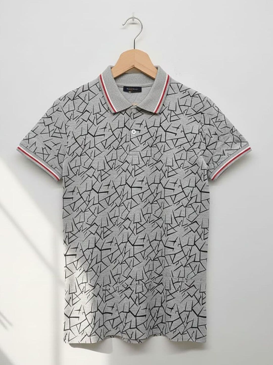 Moda Rapido Men Printed Polo Collar T-shirt - view 1