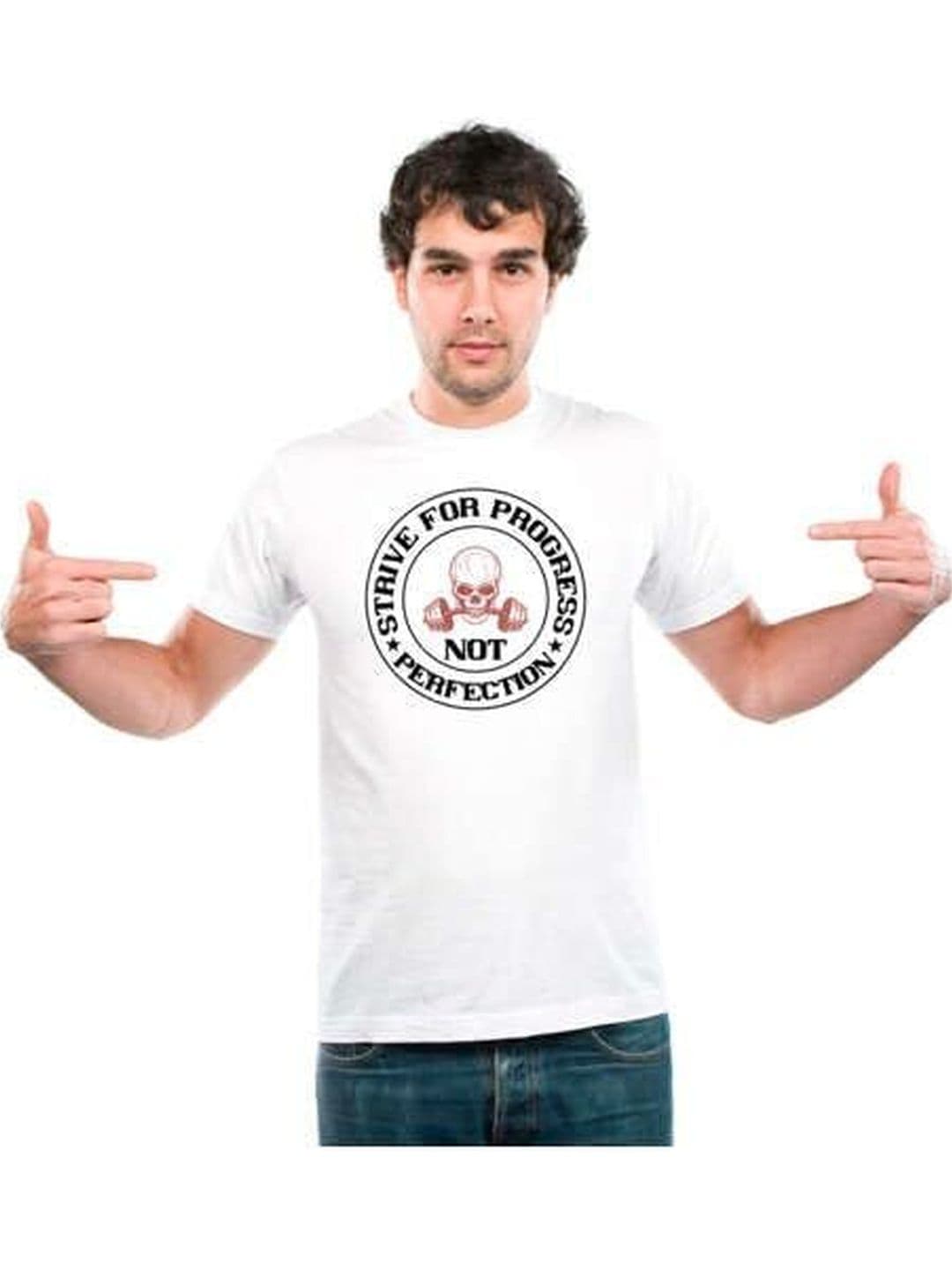 UDNAG Unisex Typography Printed T-shirt - view 1