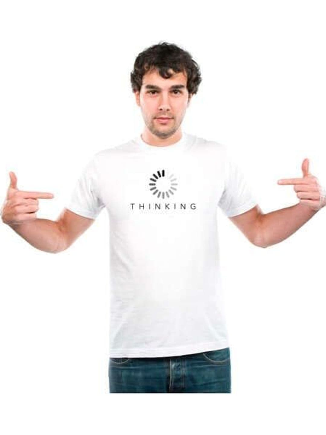 UDNAG Unisex Typography Printed T-shirt - view 1