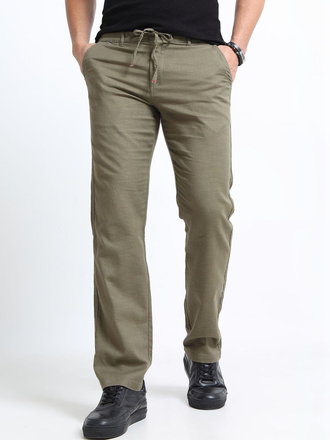 BAESD Men Straight Fit Trousers - view 1
