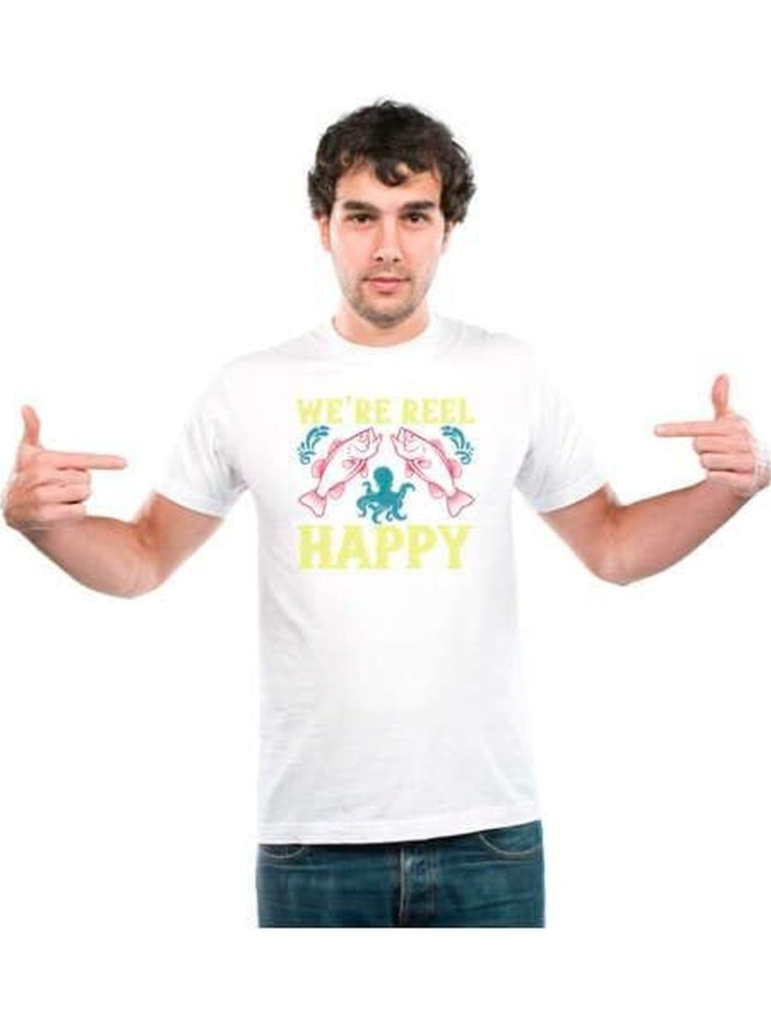 UDNAG Unisex Typography Printed T-shirt - view 1