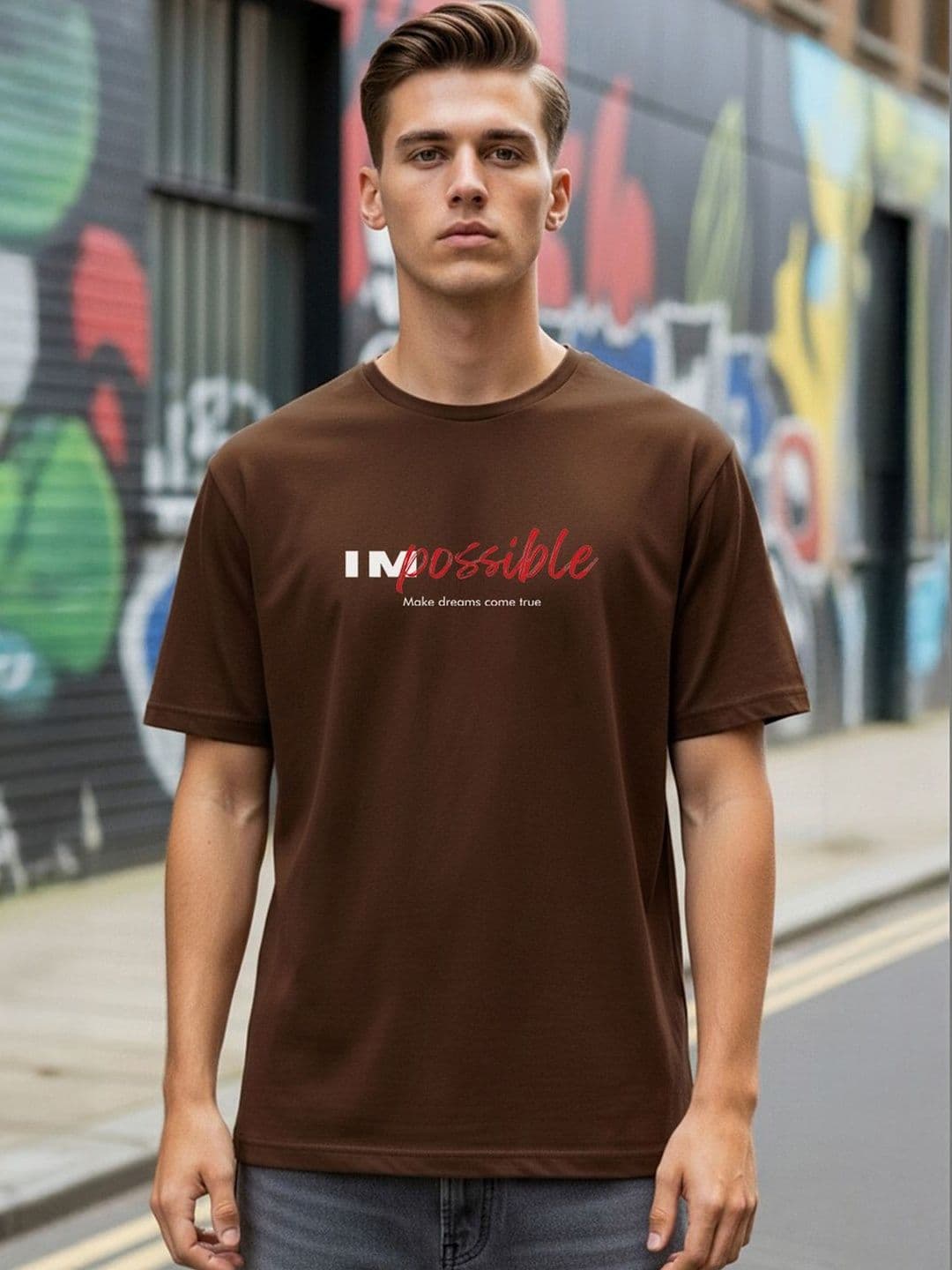 Timber N Threads Men Typography Printed T-shirt - view 1